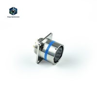 Connecteurs circulaires MIL-DTL-38999 série 6 broches D38999 J599, fiche aviation, boîtier en acier inoxydable/aluminium, indice de protection IP68