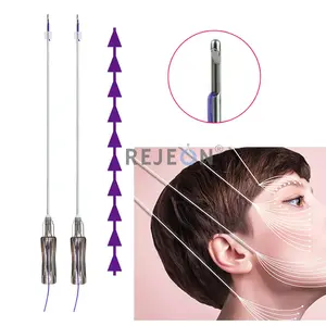 Hot Selling Korea Medical Molding Thread Fish Bone Thread 18g 100mm Pdo Aptos Thread Lift Korea