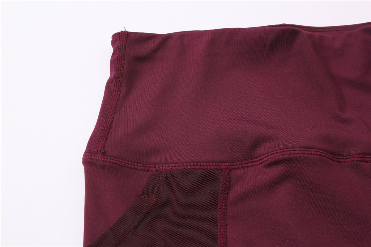 custom gym sports wear high waist yoga pants workout shorts high quality quick dry hot sale