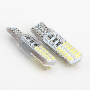 W5W — ampoule <span class=keywords><strong>de</strong></span> signalisation intérieure 12V, lampe <span class=keywords><strong>de</strong></span> stationnement en silicium, LED T10 24LED, phare <span class=keywords><strong>de</strong></span> voiture, coffre <span class=keywords><strong>de</strong></span> lecture automatique, semelle compensée latérale, lampe <span class=keywords><strong>de</strong></span> stationnement 24SMD - Product Image 2