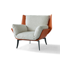 Fauteuil individuel personnalisé, design moderne et durable en métal, pour salon de beauté, café, bureau, hôtel, club, réception, maison, salon