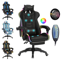 Best-seller philippines chaises de jeu de bureau coréennes ergonomiques de haute qualité en cuir PU avec accoudoir