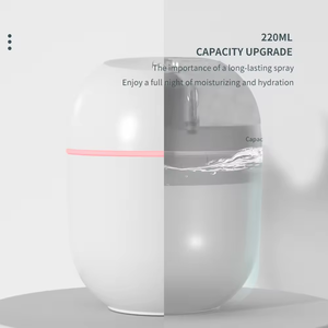 Difusor de aire portátil de 220Ml, Humidificador Usb colorido súper antiniebla, difusor de fragancia con olor a olor con luz Led cambiante - Product Image 2