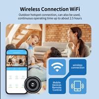 C8 Mini Cámara Inalámbrica Wifi 1080P HD de Seguridad con Visión Nocturna, Detección de Movimiento Remota, Almacenamiento, Batería Integrada, para Interiores y Exteriores