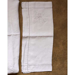 Daniele F. Organic Linen Baby Crib Fitted Sheet Hand-Embroidered with Knitted Woven Techniques <b>Toddlers</b> <b>Bedding</b> Set Fiber Fill - Product Image 1