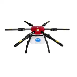 6 axis 16L 16kg hobbywing X8 carbon fiber agriculture drone frame pesticide sprayer