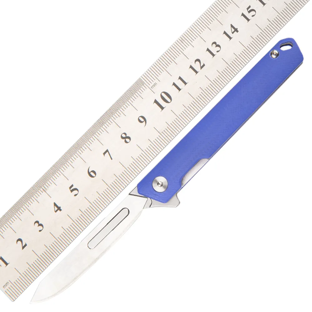 Складной карманный Универсальный нож скальпель со сменным лезвием, носить с собой edc