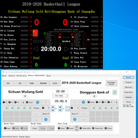 Tableau de score de basket-ball XingCai, affichage professionnel du score de basket-ball, tableau de score sportif LED, tableau de score numérique de basket-ball