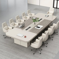 Meubles commerciaux, tables et chaises de conférence de luxe de grande taille pour les bureaux, écologiques, modulaires, durables, modernes