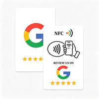 NFC Social Media Card Review Google/ins/FB/TK Magnetic Mini Tag RFID Payment Hotel Use Waterproof 13.56MHz Offset Printing Matte