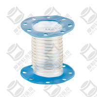Connecteur flexible cylindrique à bride MOLE PURF Seeflex 060ES 3 voies femelle en polyuréthane de qualité alimentaire résistant pour usage industriel