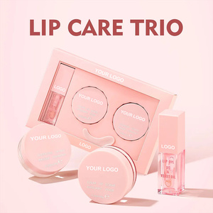 Nuovi Arrivi: Set Trattamento Labbra Vegano e Cruelty-Free con Balsamo, Scrub e Olio, Kit per la Cura delle Labbra con Etichetta Privata - Product Image 3