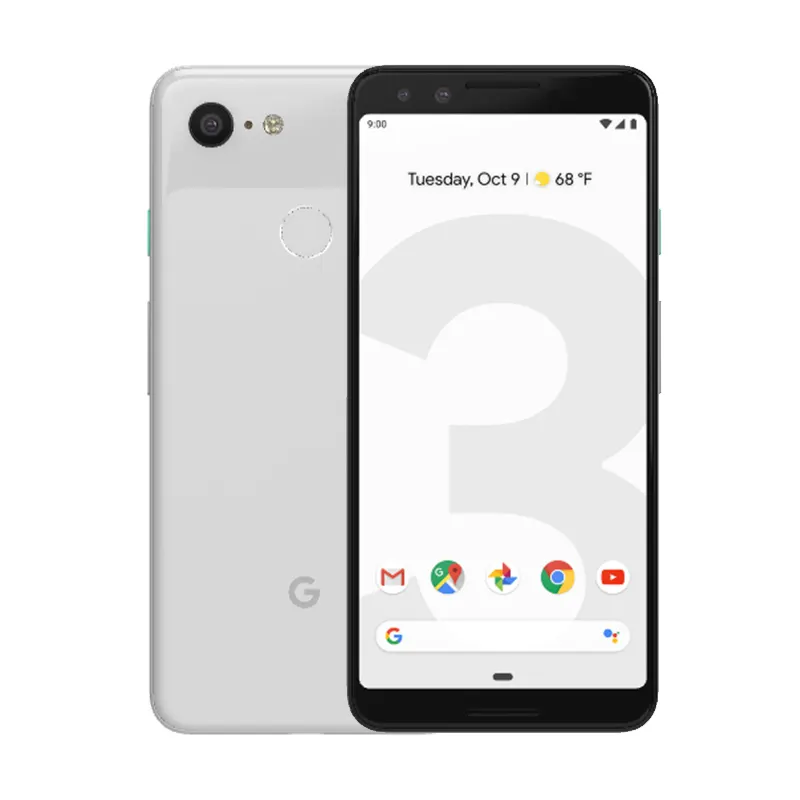 For Google Pixel 3 128GB 4GB RAM 5.5 Inches 8MP 12.2MP GSM Unlocked Refurbished Phone