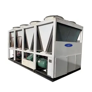 Refrigerador de água e aquecedor de água industrial com sistema modular de 100 toneladas parafuso refrigerado a ar