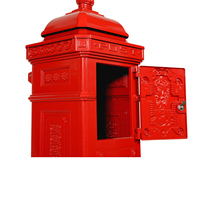 Boîte aux lettres extérieure autoportante en aluminium avec finition thermolaquée, serrure à combinaison de sécurité, pour appartement, livraison de colis