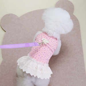 Nuevo Vestido para Gatos, Ropa para Mascotas, Vestido de Tul con Encaje para Perros, Ropa Floral para Perros de Diseño - Product Image 5