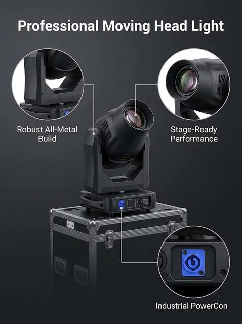 Used Stagelight Acme 20R BSW CMY CTO DMX512 FB4 White LED 470W Professional Stage Lighting Equipment for Concert Party