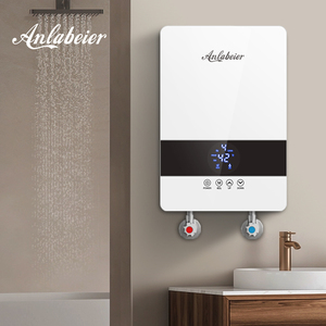 Chauffe-eau électrique instantané à économie d'énergie 6000W, sans réservoir, avec affichage numérique LED, Wi-Fi, mural, pour appartement aux Émirats arabes unis - Product Image 3