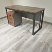 Meubles de bureau à domicile, le bureau de direction le moins cher en MDF avec tiroirs, poste de travail informatique