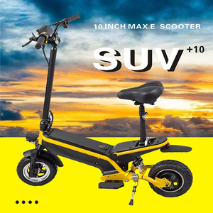 Nouvelle batterie 48v 10AH Moteur 500w Trottinette électrique 10 pouces <span class=keywords><strong>Pneu</strong></span> gras Pliable Tout-terrain Trottinette électrique avec siège pour adulte - Product Image 2