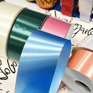 Wholesale Printed Solid Metallic Polypropylene <b>Ribbon</b> Factory Direct <b>Gift</b> Wrapping Decorations - Product Image 1