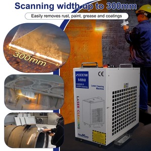 เครื่องทำความสะอาดไฟเบอร์เลเซอร์แบบพกพา 200W 300W สำหรับกำจัดสนิมด้วยเลเซอร์ เพื่อการทำความสะอาดแม่นยำของแม่พิมพ์โลหะและระบบต่างๆ - Product Image 6