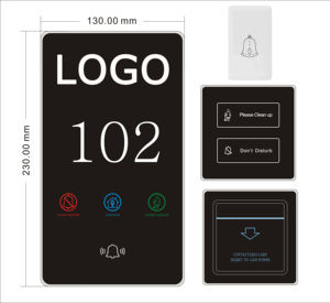 Nuevo Interruptor Táctil DSYMBOL 2026 para Servicio a la Habitación en Hoteles, Compatible con Placa <span class=keywords><strong>de</strong></span> Puerta con Letrero y Lenguaje Personalizados - Product Image 3