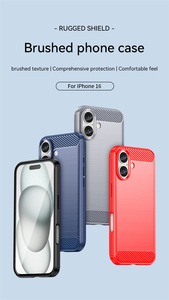 2025เคสโทรศัพท์ผิวคาร์บอนไฟเบอร์ขายดีสำหรับ Xiaomi 15 ultra 14T Pro X7 M7 C75เคสป้องกันการตก - Product Image 2