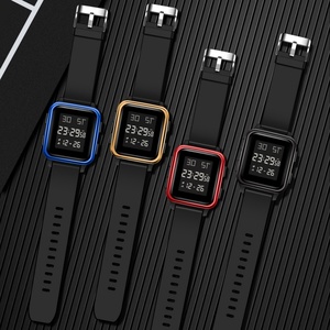 Nouvelle tendance, montre électronique multifonctionnelle pour sports de plein air, montre électronique carrée pour lycéens, montre électronique pour hommes, chronographe - Product Image 4