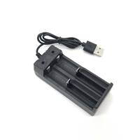 18650 Chargeur Usb Intelligent Batterie Au Lithium 3.7v-4.2v Charge Rapide UsB Double Fente Double Charge Lampe De Poche Chargeur