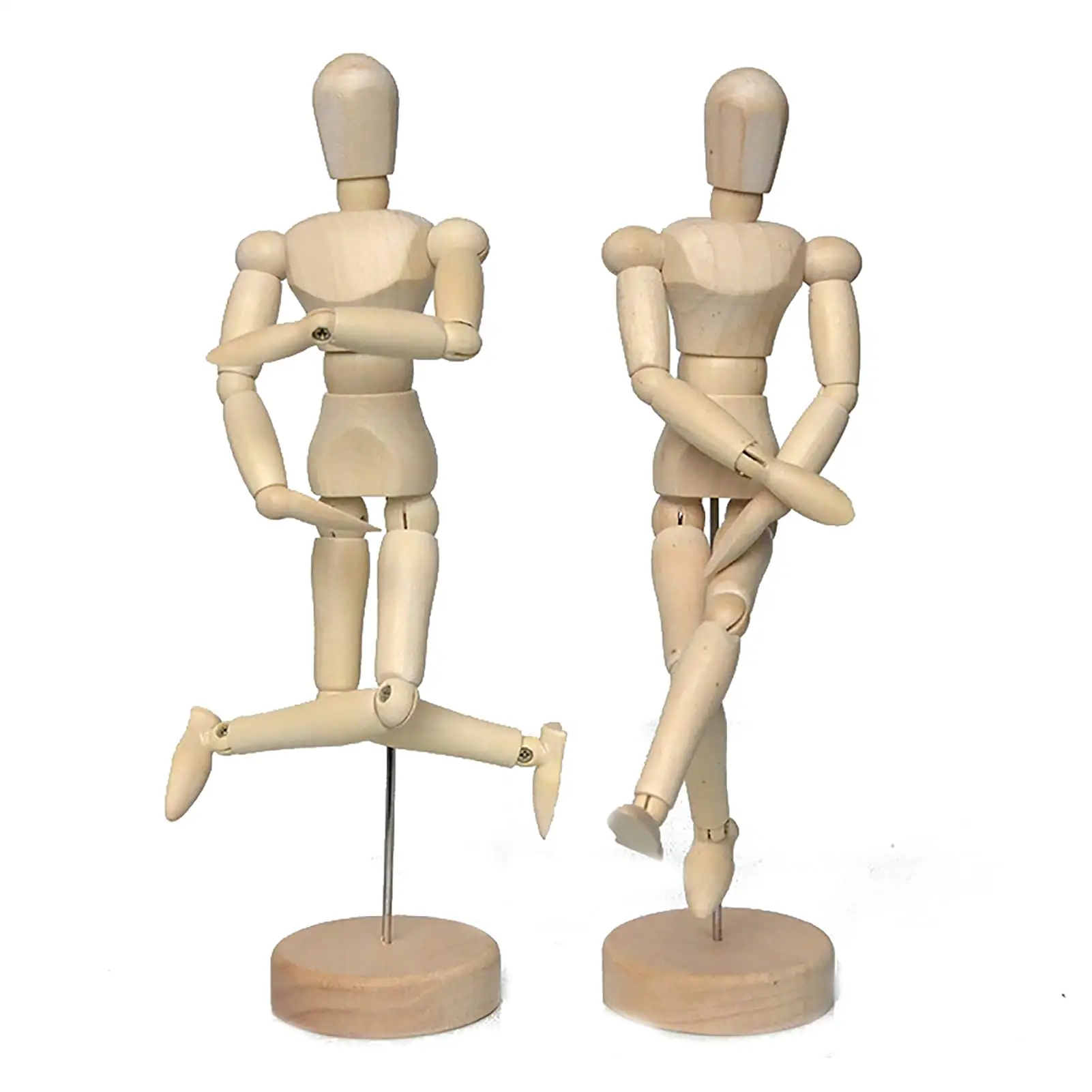 Mannequin en bois d'artiste Mannequin croquis Lay Figure modèle aide Figure humaine dessiner peinture modèle poupée articulée pour dessin d'art