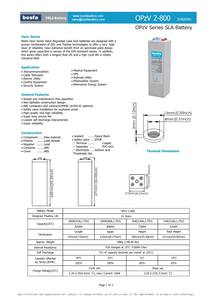 管状プレートジェルバッテリー<span class=keywords><strong>2V800AH</strong></span>ボート・ソーラーパワーシステム用OPzV2-800密封フリーメンテナンス - Product Image 4