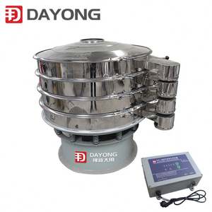 Vibrador tamiz eléctrico en polvo de glucosa Dayong, máquina de pantalla vibratoria de salida de fábrica de China para la industria alimentaria - Product Image 1
