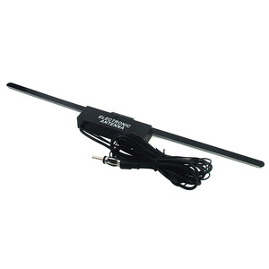 <span class=keywords><strong>Antena</strong></span> <span class=keywords><strong>de</strong></span> señal para coche, 12V, FM, AM, con <span class=keywords><strong>amplificador</strong></span>, para coches, caravanas, barcos, plástico negro, 75 ohmios - Product Image 2