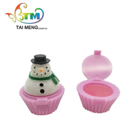 Baume à lèvres pour enfants, marque privée, végan, biologique, magique, imperméable, hydratant, fruit, mini cupcake