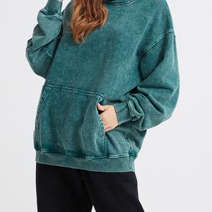 เสื้อฮู้ดดี้ผ้าฝ้าย 100% คุณภาพสูง สั่งทำโลโก้ได้ น้ำหนักมาก ซักเคลือบแบบวอช ทรงโอเวอร์ไซส์ สีซีดแบบซันเฟด เป็นมิตรต่อสิ่งแวดล้อม ระบายอากาศได้ดี สำหรับผู้ชาย - Product Image 6