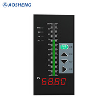 Contrôleur de niveau d'eau AOSHENG avec affichage numérique et graphique à barres, RS485 Modbus, pour l'automatisation industrielle