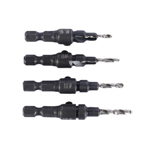 High-Speed Steel Countersinking <b>Drill</b> <b>Bit</b> for Finishing Plastic <b>Wood</b> Panel Drilling Versatile Multifunction Woodworking Tool - Product Image 2