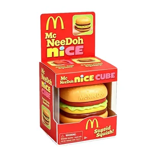 Nuevo Juguete Sensorial Schylling NeeDoh Burger Cube, Peluche Antiestrés para Niños de 3+ Años, Calma el Estado de Ánimo, Proporciona Alivio Sensorial, Reduce la Ansiedad, No Tóxico - Product Image 4