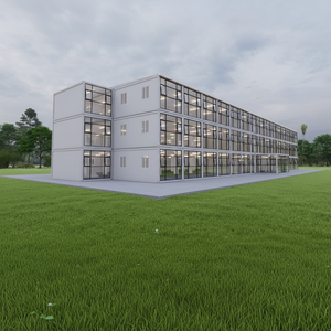 Appartamenti Mobili di Alta Qualità Casa Prefabbricata Cinese Villa Container Economica <span class=keywords><strong>Ufficio</strong></span> Casa Container da 20 Piedi - Product Image 3