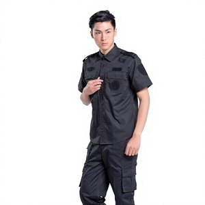 เสื้อเชิ้ตยูนิฟอร์มรปภ. แขนยาว ผ้าโพลีเอสเตอร์ทอ ระบายอากาศ ป้องกันรังสียูวี ดีไซน์ใหม่ รับผลิตตามแบบ พร้อมโลโก้ ขายส่ง - Product Image 5