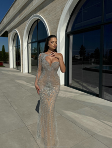 MD50066 eleganti <span class=keywords><strong>abiti</strong></span> <span class=keywords><strong>da</strong></span> sera lunghi al caramello strass <span class=keywords><strong>monospalla</strong></span> <span class=keywords><strong>abiti</strong></span> <span class=keywords><strong>da</strong></span> festa in rilievo a sirena <span class=keywords><strong>abiti</strong></span> <span class=keywords><strong>da</strong></span> sposa per sposa - Product Image 3