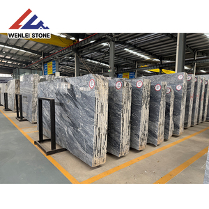 Phiến đá cẩm thạch đánh bóng bề mặt sang trọng đá tự nhiên cho sảnh khách sạn tường và sàn trang trí - Product Image 2