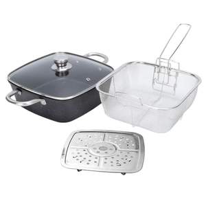 Nouveau carré vapeur-<span class=keywords><strong>friteuse</strong></span> à usage domestique épaissi multifonctionnel Maifan pierre antiadhésive plaques de cuisson à <span class=keywords><strong>induction</strong></span> - Product Image 6