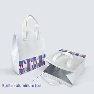 Sac isotherme personnalisé en non-tissé, sac isotherme réutilisable, sac isotherme surdimensionné, sac à lunch robuste, sac à emporter jetable - Product Image 4