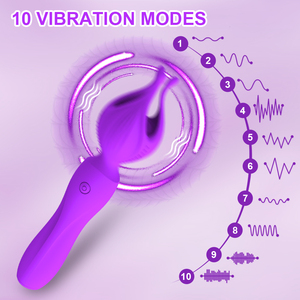 10 chế độ rung hoa Vibrator núm vú và âm vật kích thích AV hoa Vibrator - Product Image 2