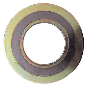 Customized Industrial Seal Ss304 Graphite Spiral Wound Gasket Stainless Steel Specification Filler Spiral Wound Gasket