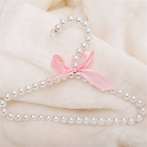 Новинка, модные красочные пластиковые металлические мини-бусины 20 см с жемчугом, кошка, домашняя одежда, вешалка для собак, детей - Product Image 4