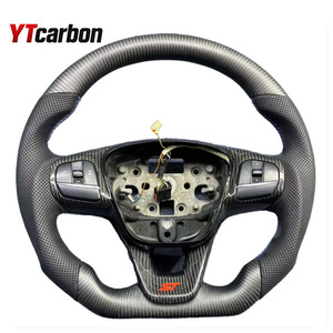 Personalización del volante de fibra de carbono forjado YTcarbon para Focus MK4 Fiesta MK8 <span class=keywords><strong>Kuga</strong></span> Puma <span class=keywords><strong>ST</strong></span> <span class=keywords><strong>ST</strong></span>-<span class=keywords><strong>Line</strong></span> - Product Image 6