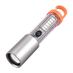 ไฟฉายเลเซอร์ LED รุ่นใหม่ ความสว่างสูง ซูมได้ ชาร์จซ้ำได้ ผลิตจากอลูมิเนียมอัลลอยด์ สำหรับใช้งานกลางแจ้ง - Product Image 2